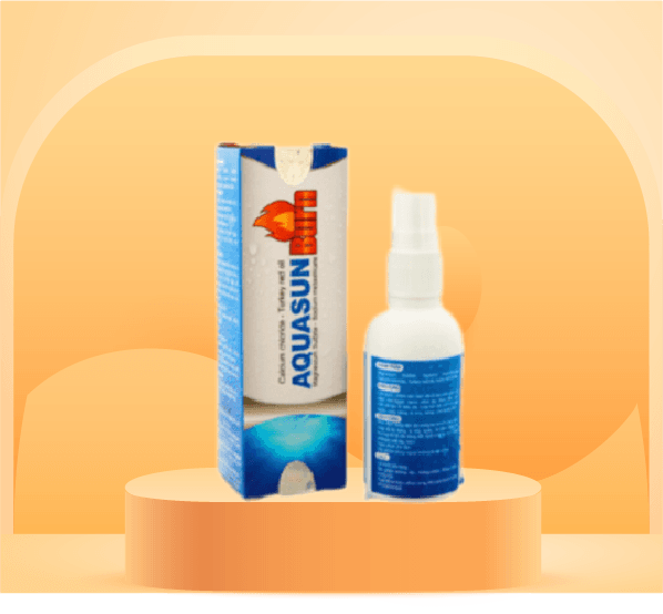 DUNG DỊCH CHĂM SÓC VẾT THƯƠNG AQUASUN BURN 100ml
