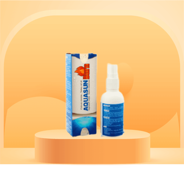DUNG DỊCH CHĂM SÓC VẾT THƯƠNG  AQUASUN BURN 50ml