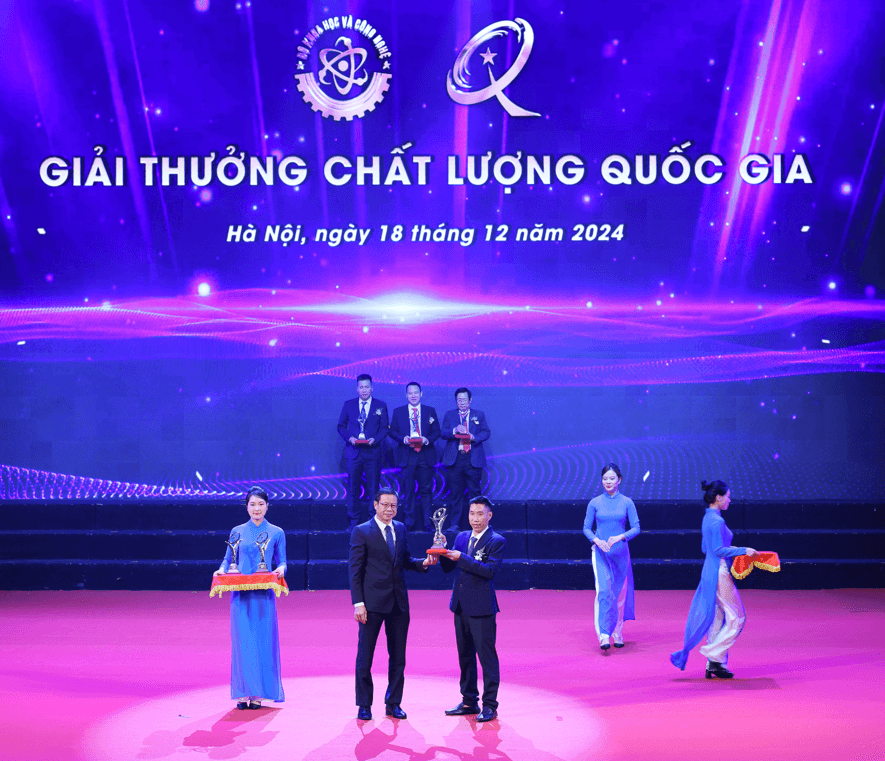 Công Ty Phòng Cháy Hoàng Gia đạt giải thưởng chất lượng quốc gia năm 2021-2022